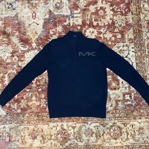 Mens small Michael kors quarter zip pullover